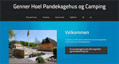 Desktop Screenshot of gennerhoel.dk